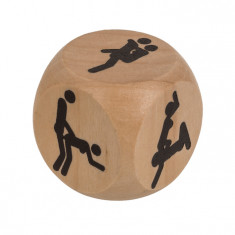 Zar din lemn cu pozitii sexuale, Kamasutra, 3 cm x 3 cm