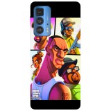 Husa compatibila cu Motorola Moto G22 model San andreas, Silicon, TPU, Viceversa, Transparent, Carcasa