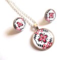 set bijuterii motiv traditional 34928