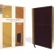 KJV, Amplified, Parallel Bible, Large Print, Leathersoft, Tan/Burgundy, Red Letter Edition: Two Bible Versions Together for Study and Comparison