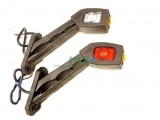 Lampa LED Gabarit Brat Cot 45 Grade Dreapta/Stanga LD518R/L, 12-30V, Omologare E9, Auto, Camion, Universal