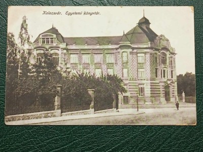1922 - Cluj Napoca, Biblioteca Universitatii (jud. Cluj) foto