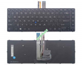 Tastatura Laptop Toshiba Tecra A40 iluminata us cu point sticker