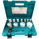 Makita D-63971 - Set carote HSS Bimetal 19-75 mm 14 bucati