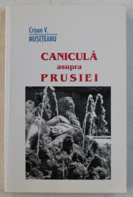 CANICULA ASUPRA PRUSIEI , POVESTIRI SI LAVIURI de CRISAN V. MUSETEANU , 2004 foto