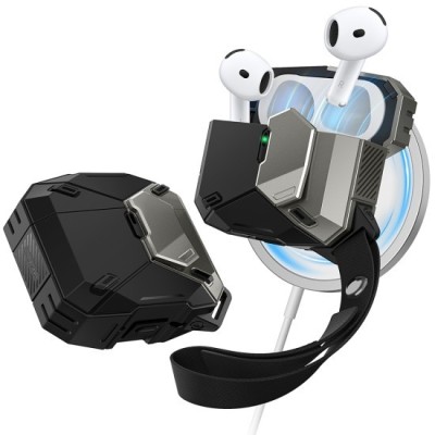 Husa pentru Apple AirPods 4 - I-Blason Matrix - Black foto