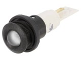 Lampa de control LED albă 24V 16mm