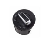 Comutator Bloc Lumini VW Golf 5 Passat B6 Caddy fara functie automata - - Negru Chrome