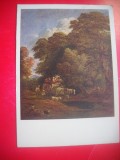 HOPCT 23774 PEISAJ- TOMAS GAINSBOREO 1727-1788 --RUSIA--MUZEE - CP PICTURA --NECIRCULATA