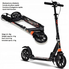 SCOOTER trotineta adult , dubla suspensie si frana pe disc Urban foto