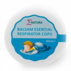 Balsam esenE?ial respirator copii, 50 ml - ENATURA foto