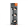Spot LED Triplu Ajustabil Ledvance DECOR JUPITER 16.5W 1500lm Argintiu, Lumina Calda, 3 Surse Lumina, Garantie 60 Luni