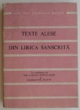 Texte alese din lirica sanscrita - Antologie poezie sanscrita