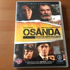 osanda 1976 dvd disc film drama amza pellea regia sergiu nicolaescu adevarul VG+