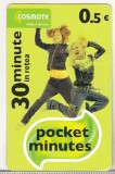 Bnk card Romania - Cosmote 0.5 euro - 26/08/2011 - RO-COS-REF-0005-110826?