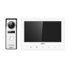 Kit videointerfon ecran 7, tactil alb camera 1.3MP Dahua KTA02