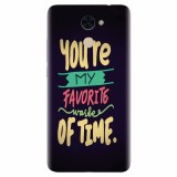 Husa silicon pentru Huawei Enjoy 7 Plus, My Favorite Waste Of Time