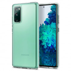 Husa pentru Samsung Galaxy S20 FE 4G / S20 FE 5G, Spigen Ultra Hybrid, Crystal Clear