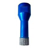 Carota diamantata pt. gresie portelanata &amp; piatra - diam. 10mm -cu ceara- Super Premium - DXDH.80407.010.W