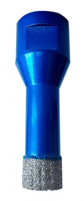 Carota diamantata pt. gresie portelanata &amp;amp; piatra - diam. 10mm -cu ceara- Super Premium - DXDH.80407.010.W foto