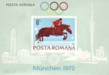 1972 - Preolimpiada Munchen, călărie, colita nedantelata neuzata