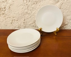 6 FARFURIOARE DE DESERT, DIN PORTELAN FIN- MARCAJ ROSENTHAL GERMANY D15,5CM