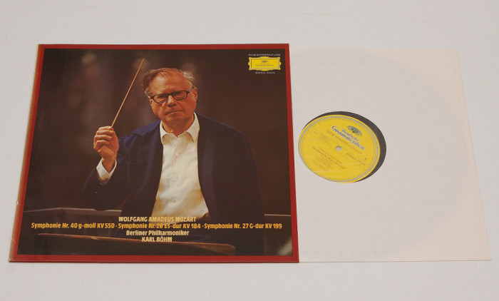 W.A. Mozart - Symphonie Nr. 40, Nr. 26, Nr. 27 - disc vinil vinyl LP NOU