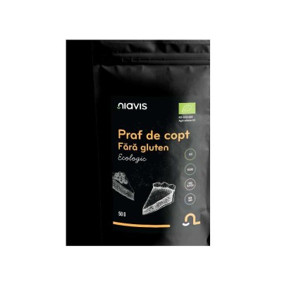 Praf de Copt fara Gluten Ecologic 50 grame Niavis foto