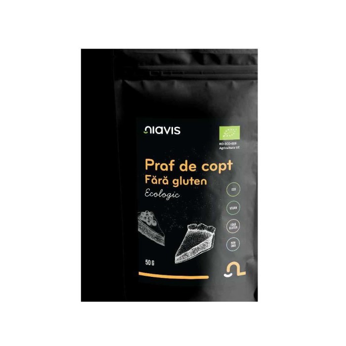 Praf de Copt fara Gluten Ecologic 50 grame Niavis