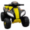 ATV electric copii galben si negru