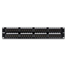 Patch Panel 48 porturi RJ45 UTP, Cat6 - TRENDnet TC-P48C6 SafetyGuard Surveillance