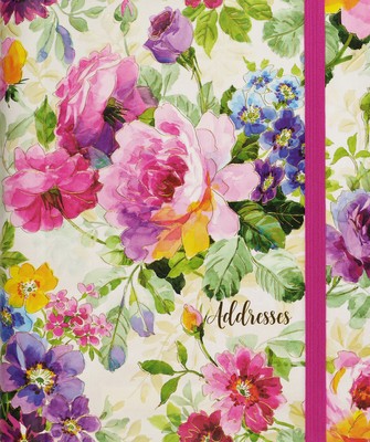 Peony Garden Large Address Book foto