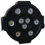 Proiector LED Par Light 9 x LED, cu Bluetooth, stick USB si telecomanda