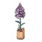 Puzzle 3D Floare Liliac, 154 piese, lemn, Rowood
