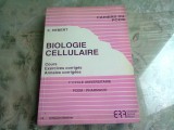 BIOLOGIE CELLULAIRE - E. HERBERT (CARTE IN LIMBA FRANCEZA)