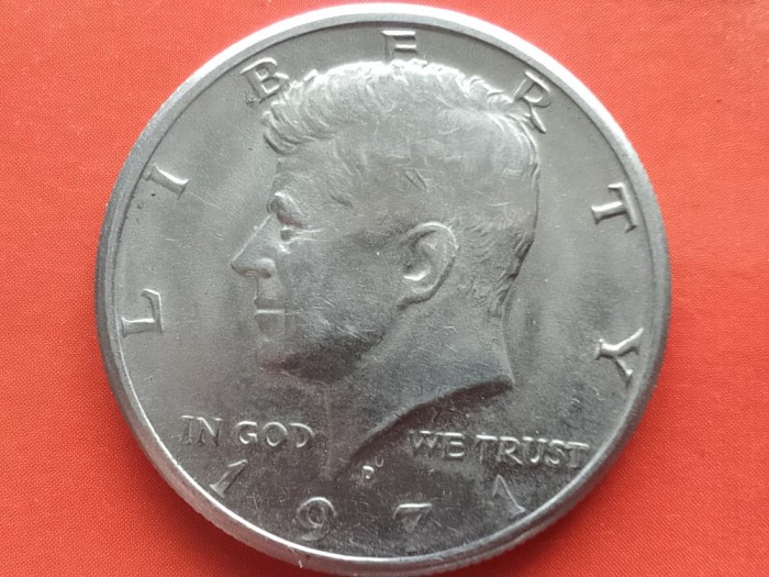 USA- &frac12; DOLLAR 1971 (D)