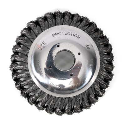 Disc cu perii de sarma 15mm, max 10000 rpm, 6&amp;amp;quot; pentru motocoasa (trimmer) foto