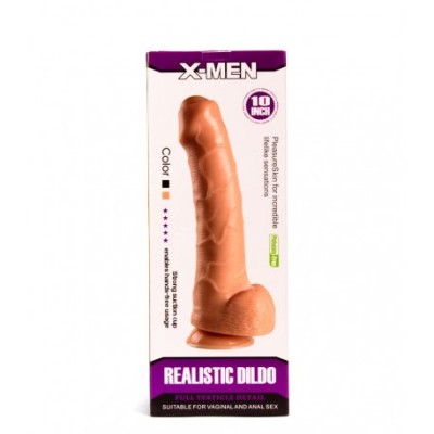 Dildo cu ventuza X-MEN Realistic 25 cm foto