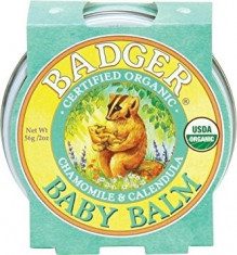 Mini balsam pentru bebelusi, Baby Balm Badger, 21 g foto