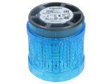 Semnalizator LED Albastru 24V 24VAC IP65 &Oslash;60mm