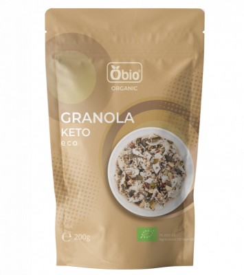 Granola keto bio 200g Obio foto