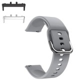 Curea silicon, compatibila Samsung Fit3, telescoape Quick Release, Grey Classic
