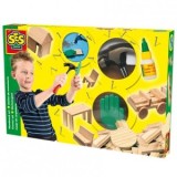 Set creativ - Constructii din lemn