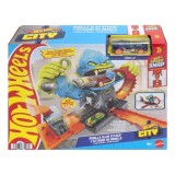 Set de joaca cu masinuta, Hot Wheels City, Gorilla Slam Attack, JHL92