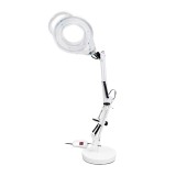 Lampa cosmetica SP-33 cu lupa 5X, 24W