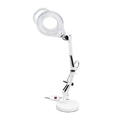 Lampa cosmetica SP-33 cu lupa 5X, 24W foto