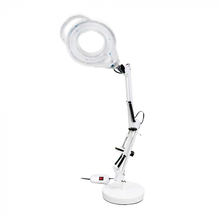 Lampă cosmetică SP-33 cu lupă 5X, 24W