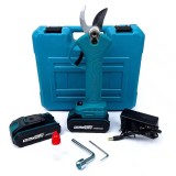 Cumpara ieftin Foarfeca electrica pentru vita de vie si crengi, 2 Acumulatori 21 V 5 Ah, valiza transport inclusa, autonomie ridicata