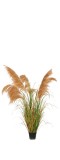 Cumpara ieftin Pampas artificial in ghiveci 15 x 150 cm