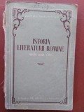 Istoria literaturii romine pentru clasa a 8-a - G. Calinescu, Ion Vitner